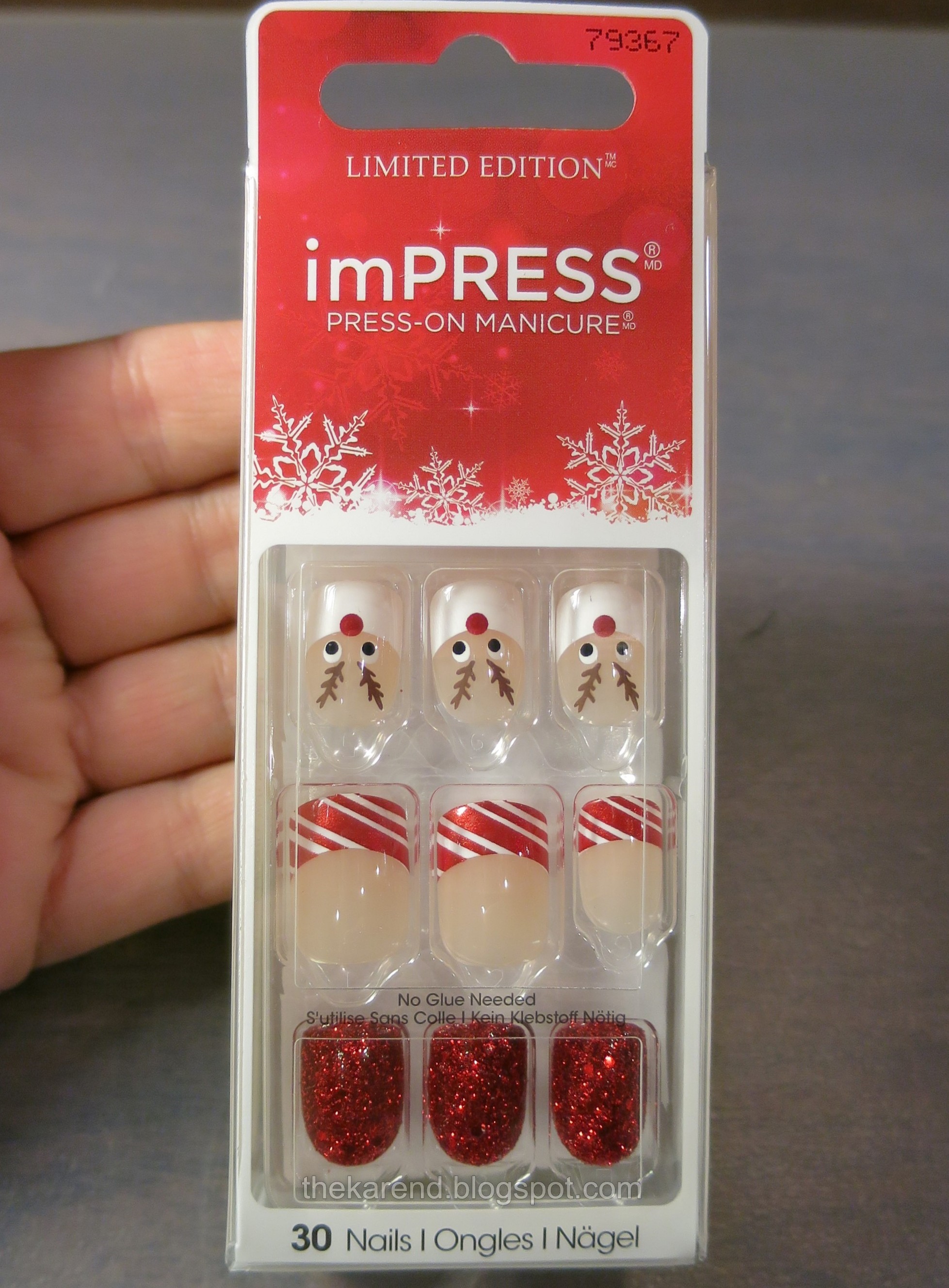 imPRESS Limited-Edition Holiday Press-On Nails - 'Tis the Season