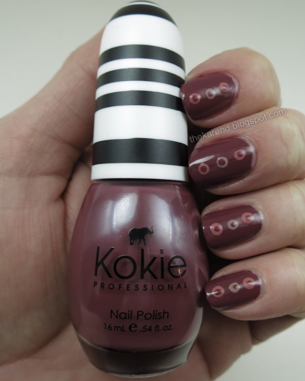 Kokie nail polish in Café Ole, Chill Seeker, and Playing Games