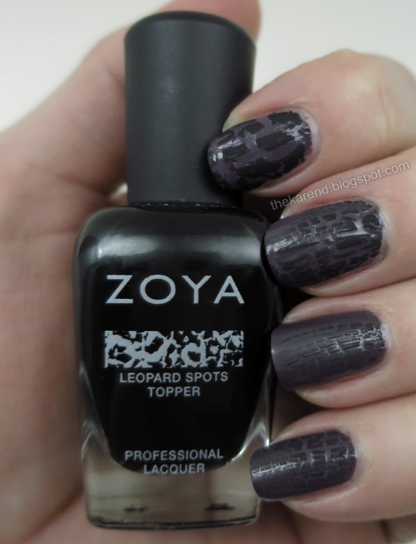 zoya leopard spots topper