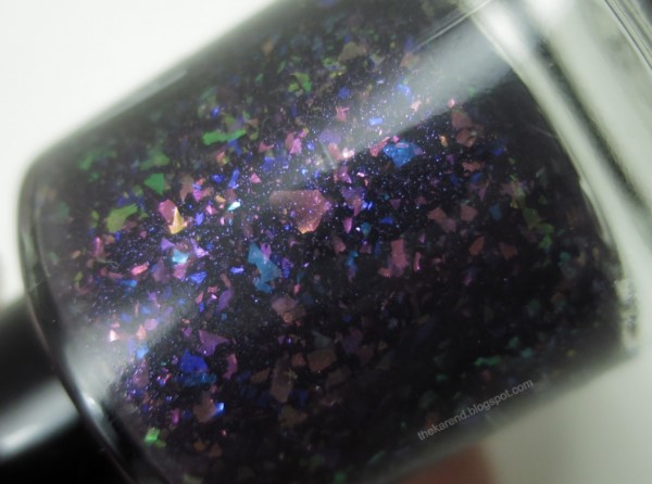 KBShimmer In the Mood purple thermal nail polish