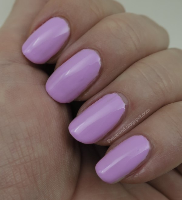 Fresh Paint Pretty in Purple nail polish, a purpley-pink creme