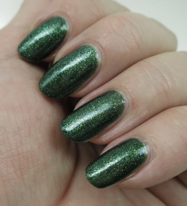 Orly Kelli's Emerald nail polish