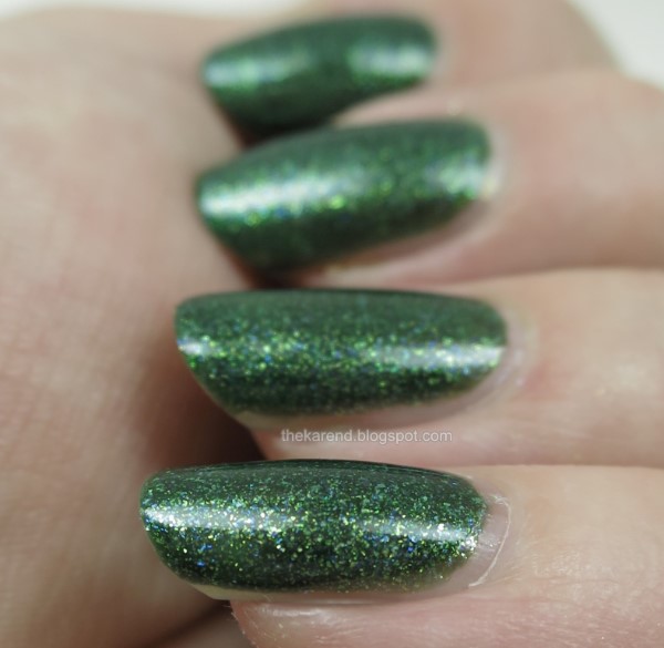 Orly Kelli's Emerald nail polish