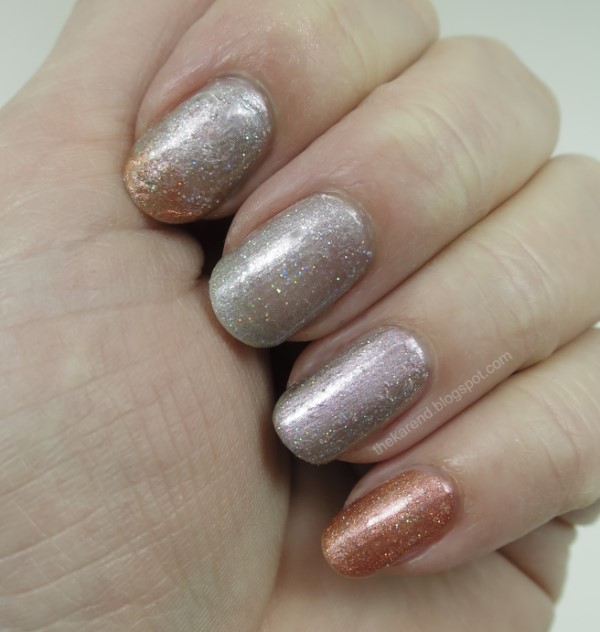 Essie Let's Boogie, Roll With It, and Sequin Scene