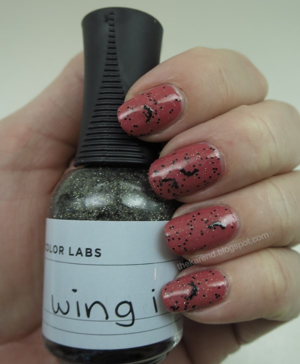 Orly x Kelly Marissa Witching Hour Wing It over Pink Chocolate