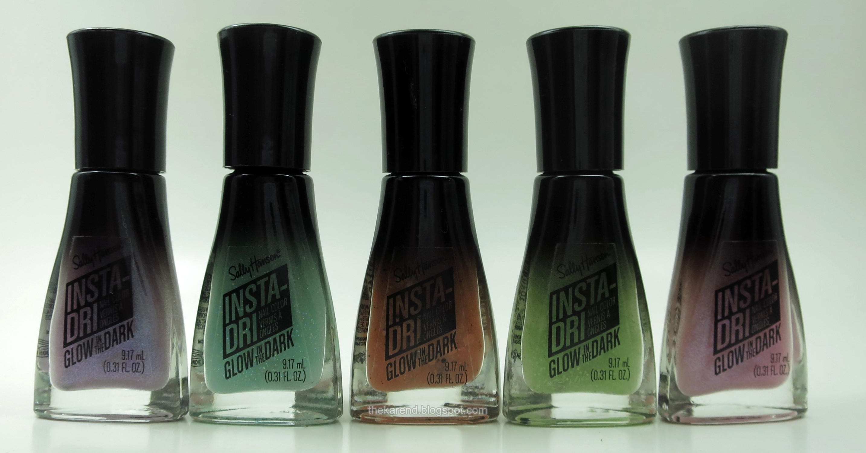 Glow-in-the-Dark Nail Polishes : Insta-Dri Glow in the Dark