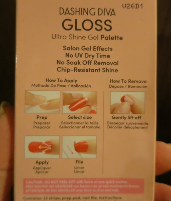 Dashing Diva Gloss Gel Nail Strips in Gleam Queen