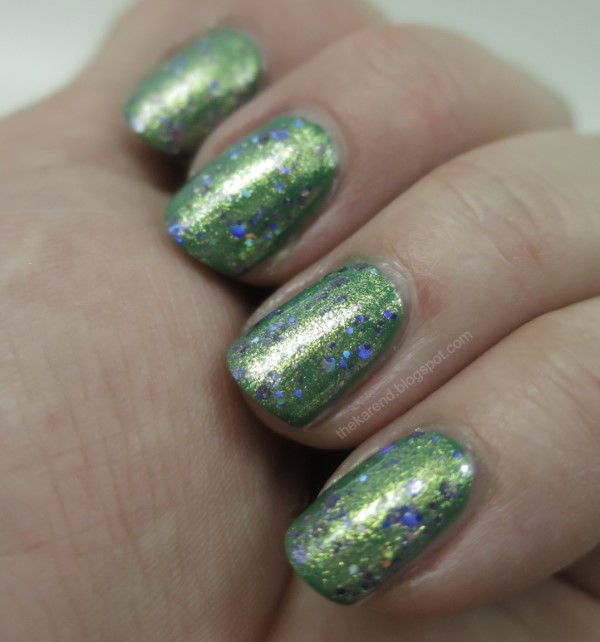 Kokie nail polish in Crown Jewel over All the Envy